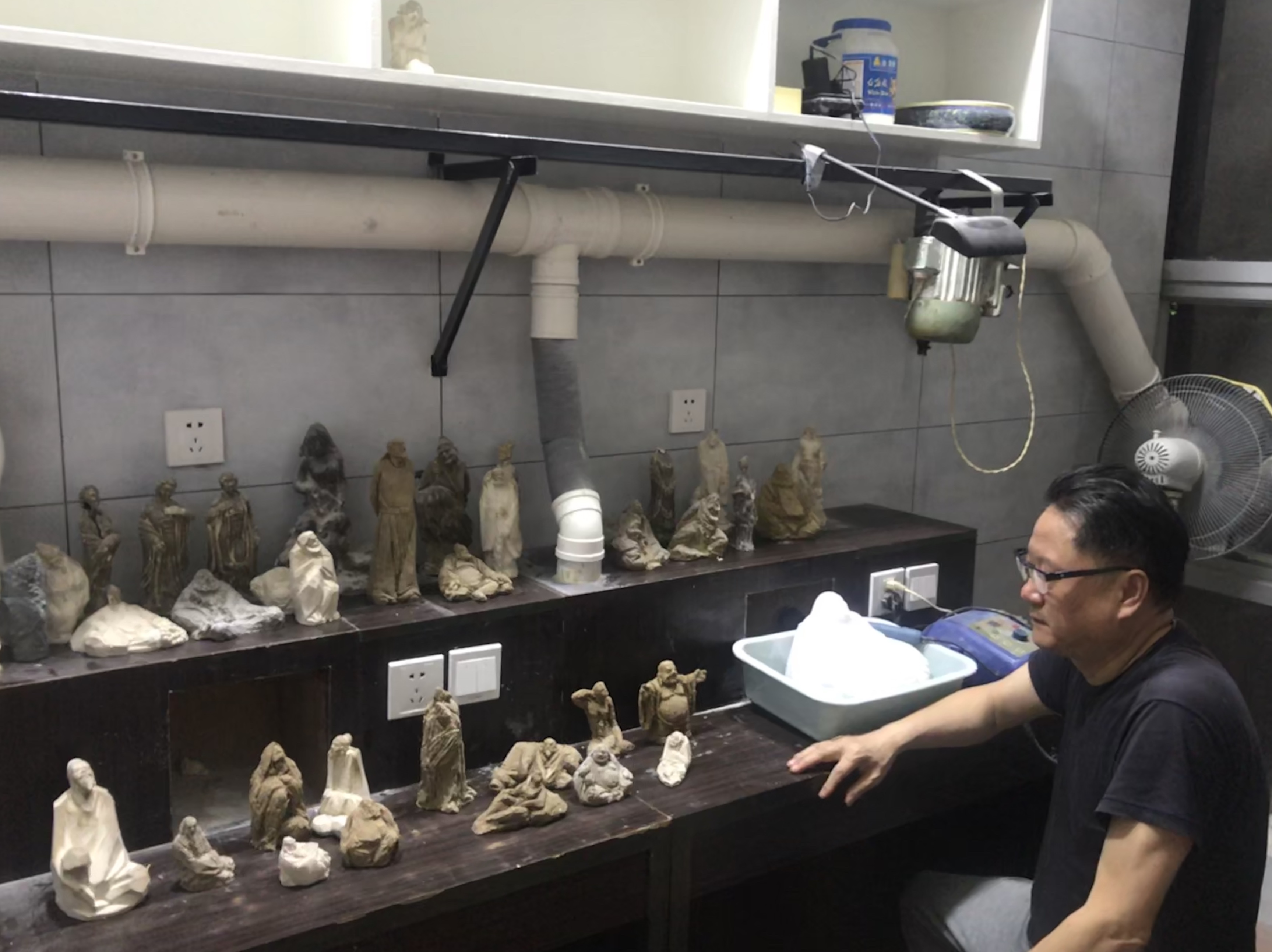 黄宝庆工作现场照片